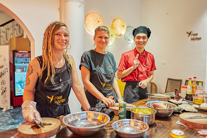 Rose Kitchen Hanoi: Market, Cooking & Culture Tour + Free PickUp - Key things to know before you go