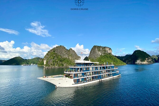Roundtrip: HaNoi - NinhBinh - LanHa Bay on 5-Star Cruise 3days - Kayaks, Bamboo Boats, Dark and Bright Grotto, and Swimming From the Back