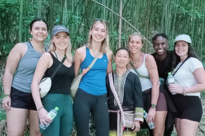 Sapa 1 day trek with local guide to the village by Comlam - Bamboo Forest Walking and the Scenery Between Stops