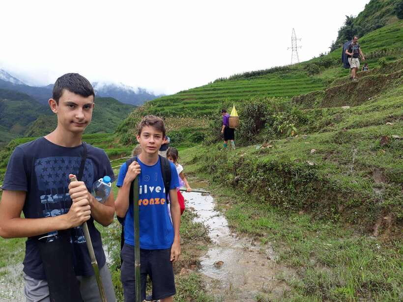 Sapa: Love Silver Waterfall, LonelyTree in Heaven-Rice Field - Weather in Sapa: mist, rain, and how to plan for it