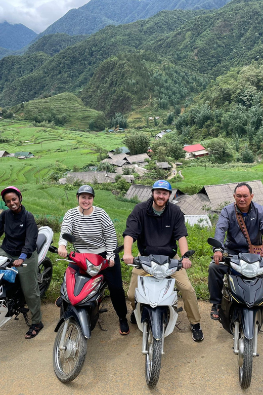 Sapa: Motorbike Tour 1 Day Visit Waterfalls & Local Villages - Muong Hoa Valley Villages: Sin Chải, Y Linh Hồ, Lao Chải, and Terraces Up Close