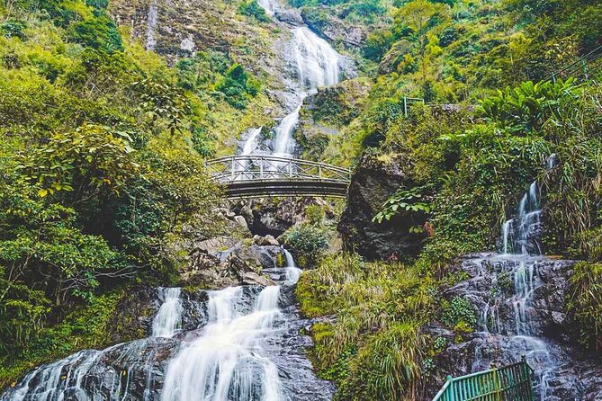 SaPa Motorbike Tour - Half day - Visit Waterfall - Thac Bac (Silver Falls): Steep Stairs, Big Payoff