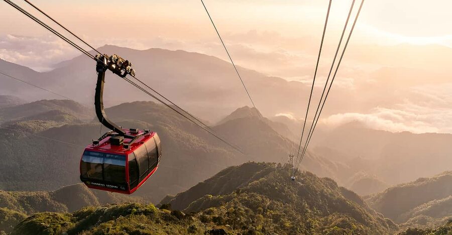 Sapa: Sun World Fansipan Legend Ticket - What to look for on the way up: Sapa terraces and mountain-range panoramas