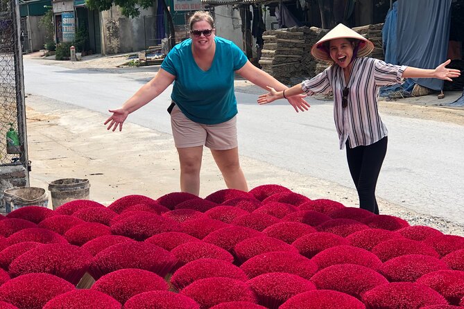 Secret Handicraft Villages of Hanoi ( Incense and hat Villages ) - Price and Logistics for a 7 to 8 Hour Countryside Day