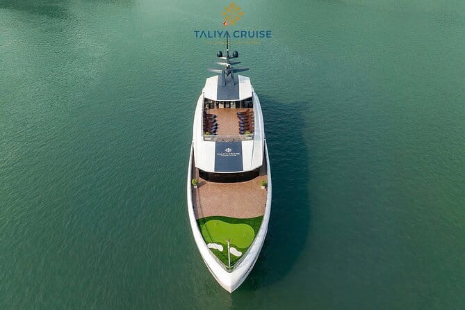 Taliya Day Cruise: Top Luxury Tour in Halong Bay & Lan Ha Bay - Boarding at Taliya Cruise, check-in, and first impressions