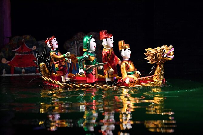 Thang Long Water Puppet Show Entrance Tickets - Finding the Lotus Water Puppet Theater from Hoan Kiem Lake is painless