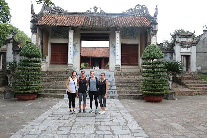 The insider's Hanoi 4.5 hours All highlight Places & Train Street - Long Bien Bridge: finishing with a historic river crossing