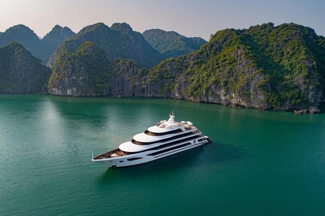 Ultra luxury style-3D/2N amazing activities Halong-Lan Ha- Cat Ba - Day 3: dawn option Tai Chi, breakfast, Trung Trang cave, and Cat Ba wrap-up