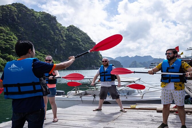 Unique Halong Private Day Cruise - Fishing Village, Kayak - Bay Tu Long: four hours of karst calm