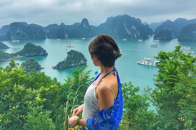 V Spirit Cruises Halong Bay 2 Days/1 Night 5 Star - Day 2 morning on Bai Tu Long Bay: Tai Chi, breakfast, and kayaking