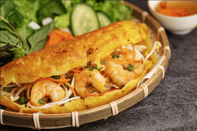 Vegetarian Hanoi Cooking Class: Master Vietnamese Cuisine - The feast at the table: where the class finishes well