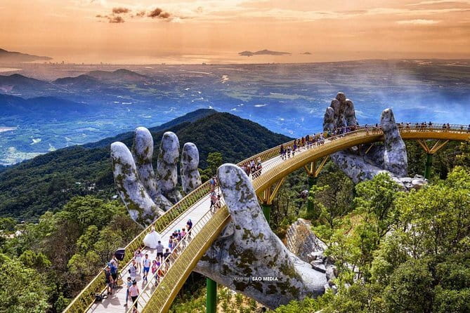 Vietnam in 15 Days | Explore Beaches, Cities, Culture, Adventure - Da Nang to Ba Na Hills: Golden Bridge and the French Village Day