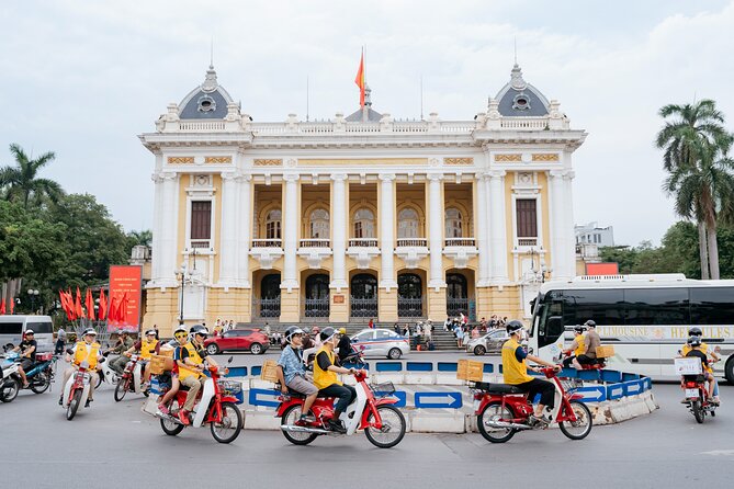 Vintage Motorbike Tour | Historic City Tour with Lunch Included - Stop by stop: St. Joseph Cathedral and Hanoi Opera House